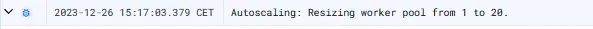 Dataflow par log